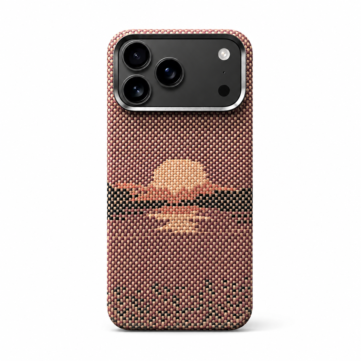 Premium iPhone Case MagSafe Compatible Aramid Fiber Carbon Fiber Protective Cover Wireless Charging Shockproof Ultra Slim Camera Lens Protection Hard Back