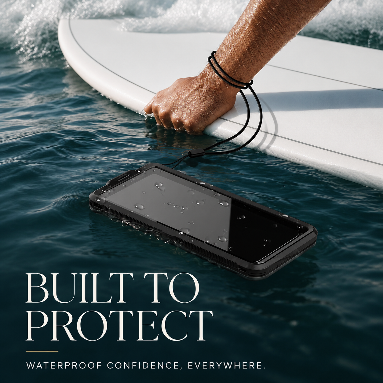 Premium iPhone Case Waterproof IP68 Protective Cover Full Body Shockproof Vacuum Seal System Underwater Touchscreen Access Dustproof Durable Design