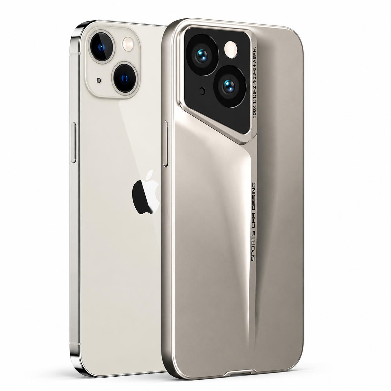 Premium iPhone Case Ultra Slim Magnetic Hard PC Cover Matte Blade Texture Frosted Lens Protection Shockproof Non Slip Full Coverage Design