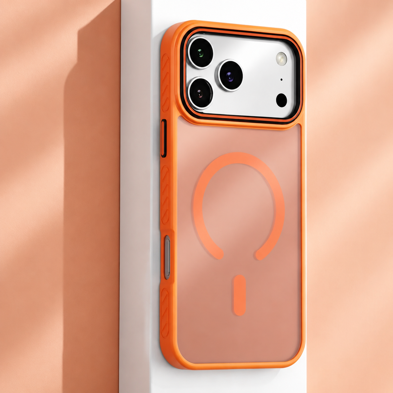 Premium iPhone Case MagSafe Compatible Magnetic Transparent Matte Cover Shockproof Protective Frame Camera Lens Protection Slim Full Coverage