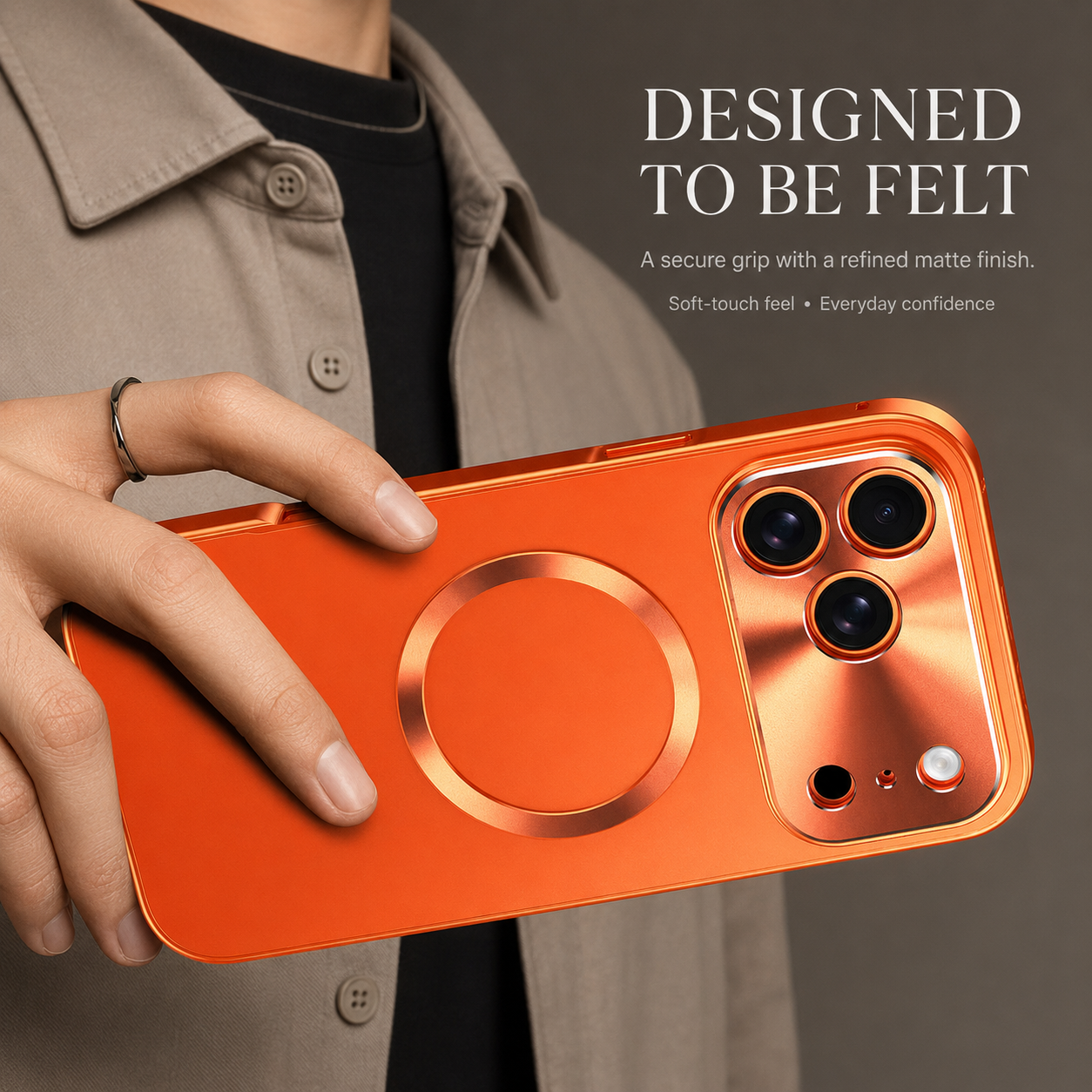 Premium iPhone Case MagSafe Compatible Magnetic Aluminum Frame Frosted Matte Shockproof Protective Camera Lens Protection Ultra Thin Full Coverage