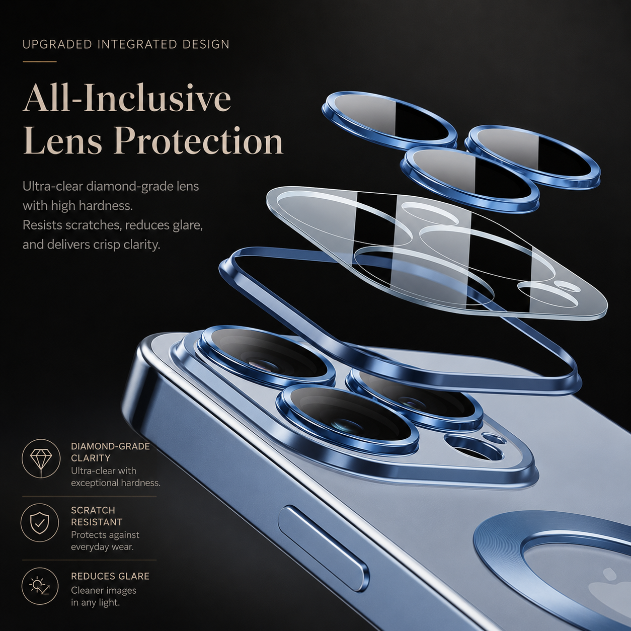 Premium iPhone Case MagSafe Compatible Magnetic Protective Cover Shockproof Camera Lens Protection Slim TPU Plating Frame Anti Scratch Full Coverage