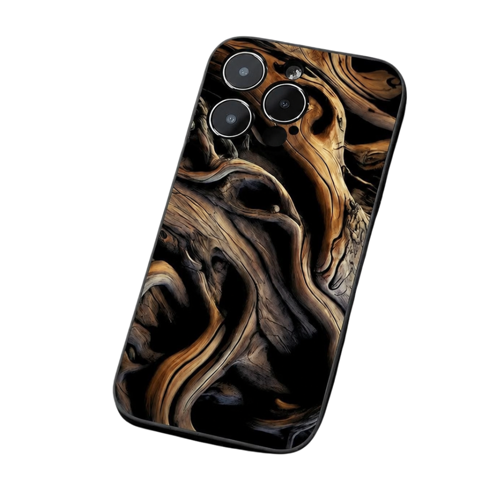 Premium iPhone Case MagSafe Compatible Magnetic Protective Cover Natural Wood Back Shockproof TPU Bumper Camera Lens Protection Ultra Thin Full Coverage