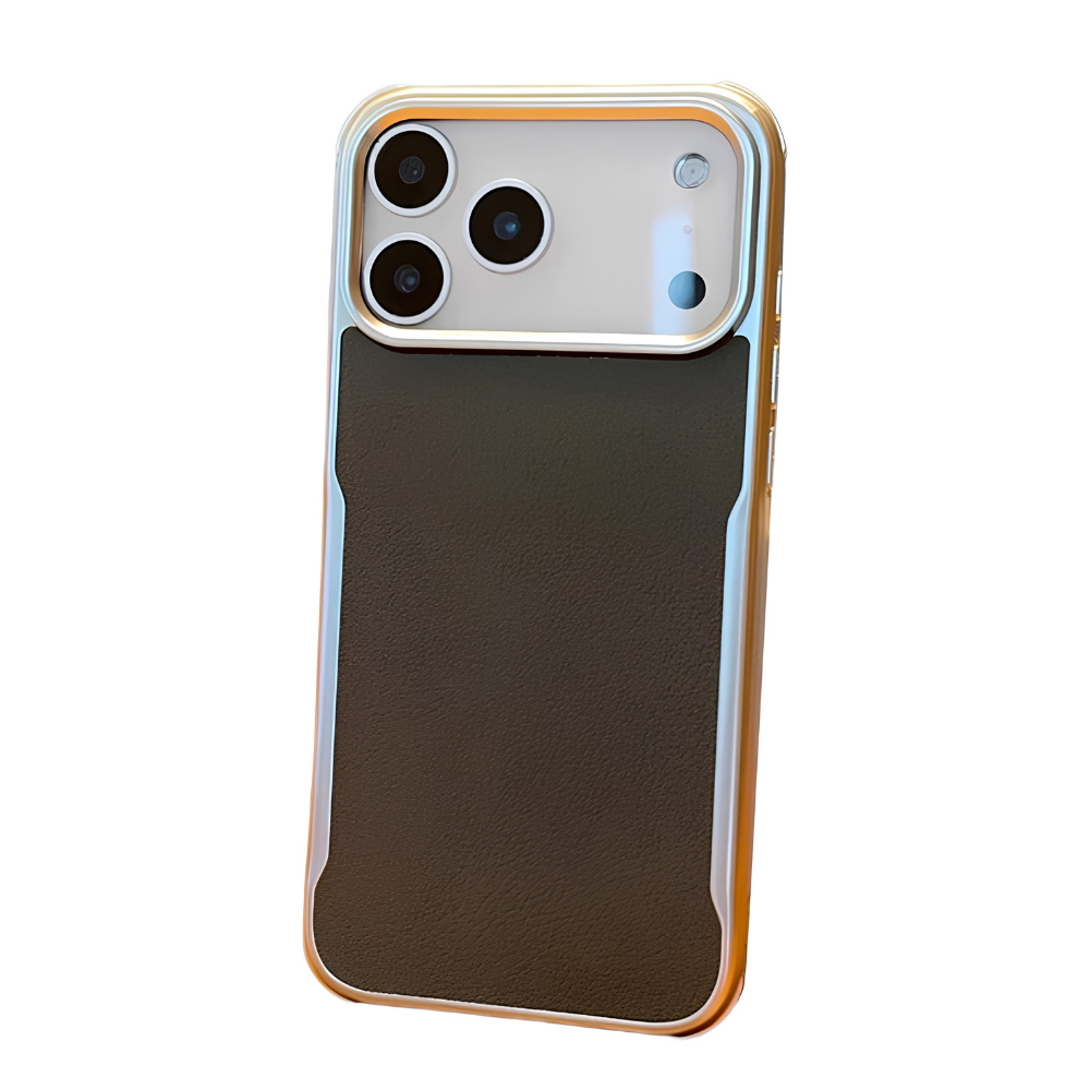 Premium iPhone Case MagSafe Compatible Magnetic PU Leather Protective Cover Metal Frame Shockproof Camera Lens Protection Anti Scratch Non Slip Full Coverage