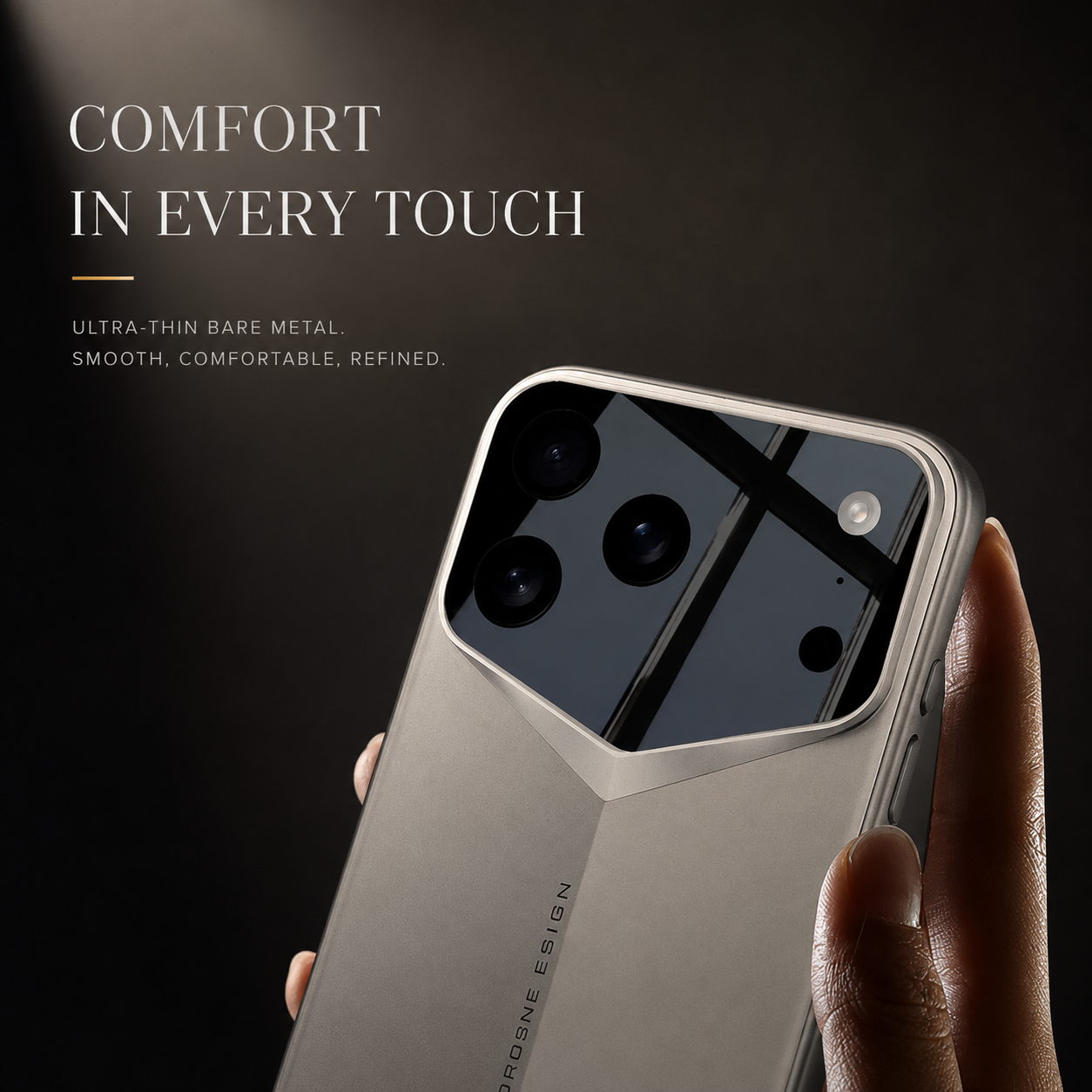 Premium iPhone Case Slim Matte Hard PC Cover Shockproof Anti Fingerprint Full Coverage Camera Lens Protection Lightweight Tough Protective Design