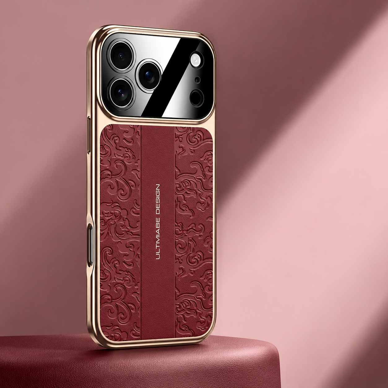 Premium iPhone Case Leather Electroplated Soft TPU Magnetic Shockproof Protective Cover Luxury Slim Half Wrapped Full Coverage Design Anti Scratch Case
