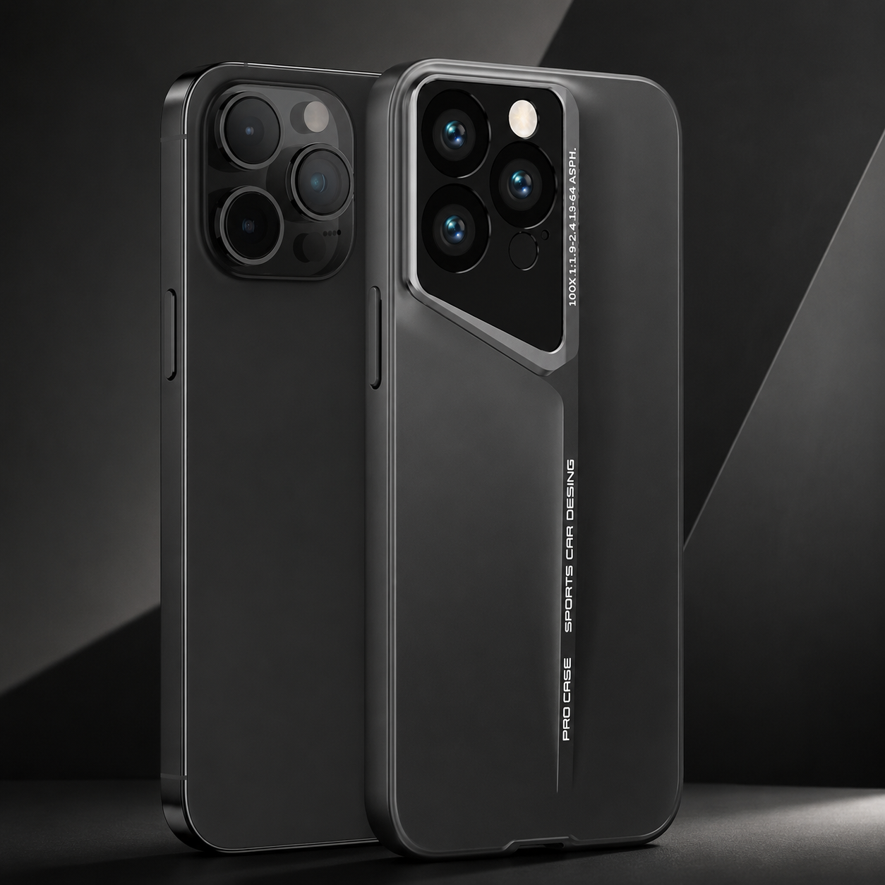 Premium iPhone Case Ultra Thin Protective Cover Titanium Style Shockproof Camera Lens Protection Anti Scratch Lightweight Anti Slip Slim Full Coverage