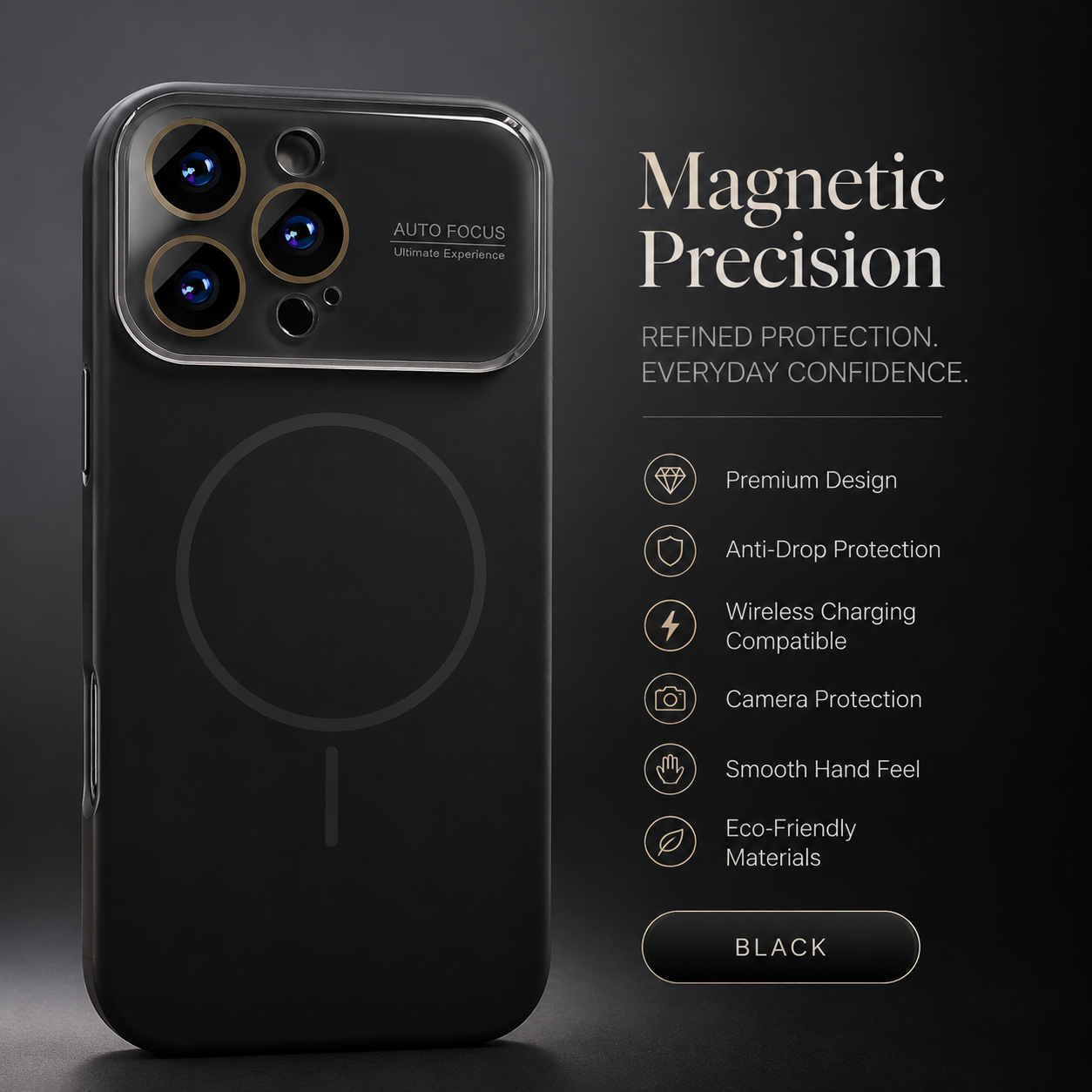 Premium iPhone Case Liquid Silicone MagSafe Cover Acrylic Camera Lens Protection Shockproof Soft Touch Anti Dust Slim Full Coverage Protective Design