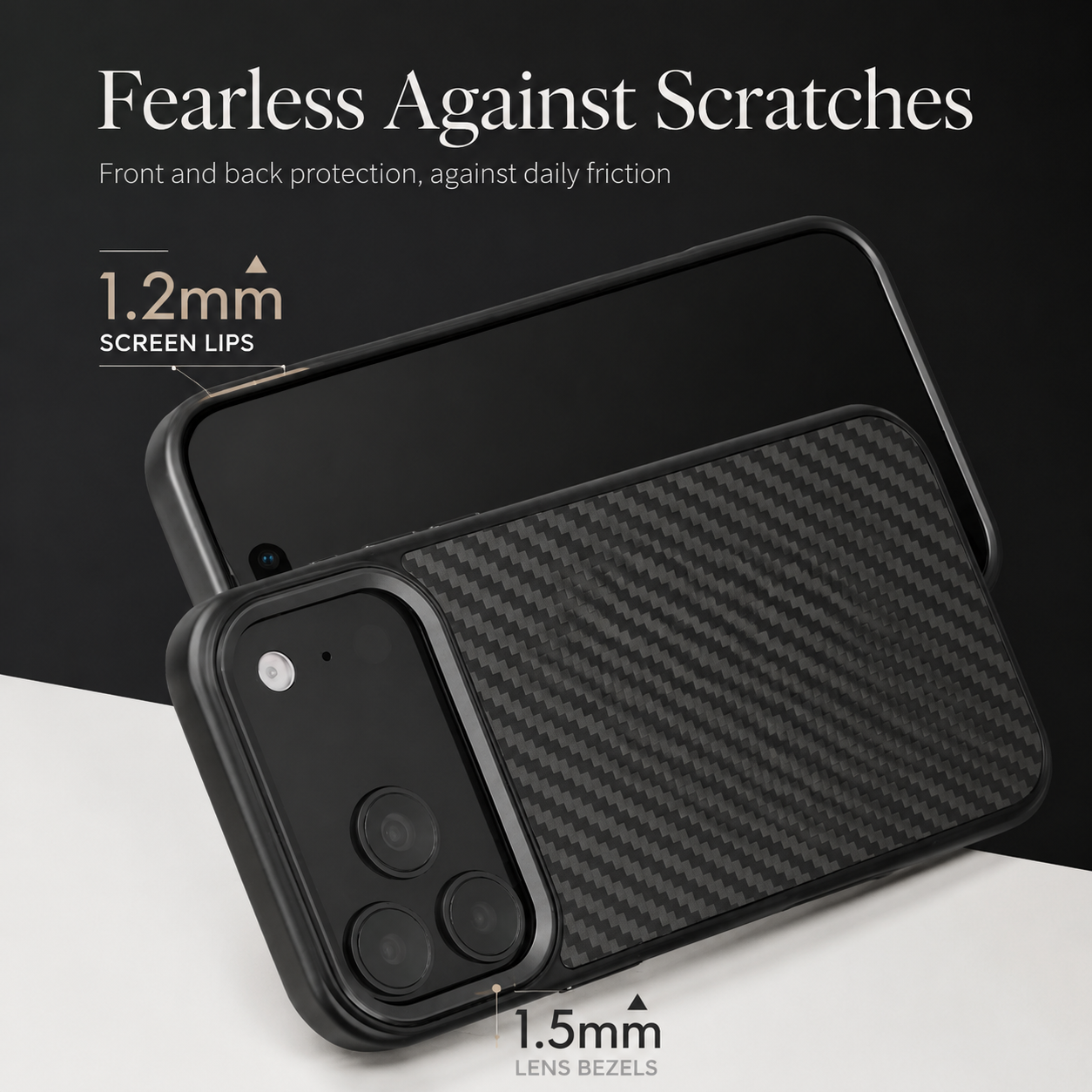 Premium iPhone Case MagSafe Compatible Aramid Fiber Ultra Thin Magnetic Protective Cover Full Coverage Shockproof Lightweight Slim Design Armor Case