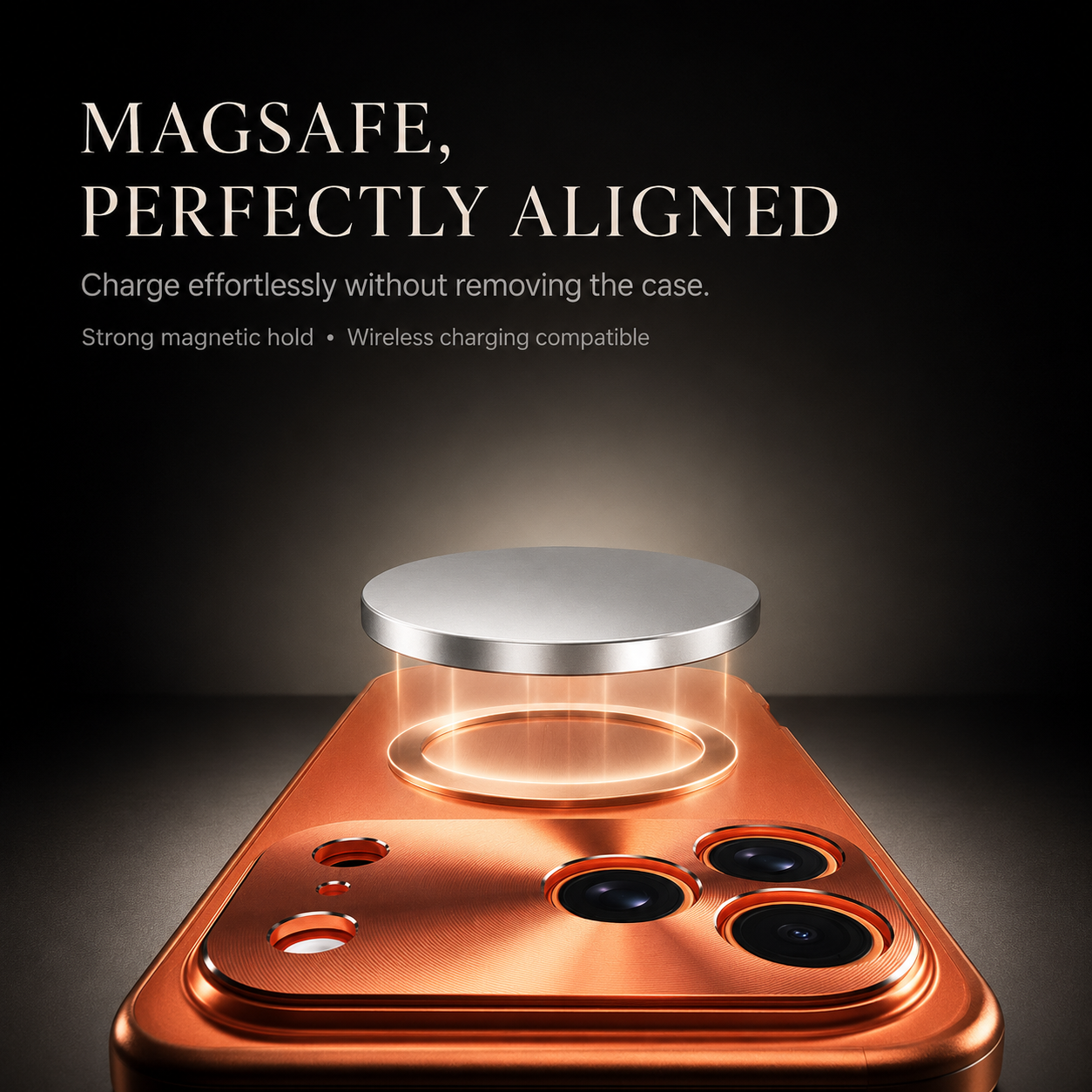 Premium iPhone Case MagSafe Compatible Magnetic Aluminum Frame Frosted Matte Shockproof Protective Camera Lens Protection Ultra Thin Full Coverage