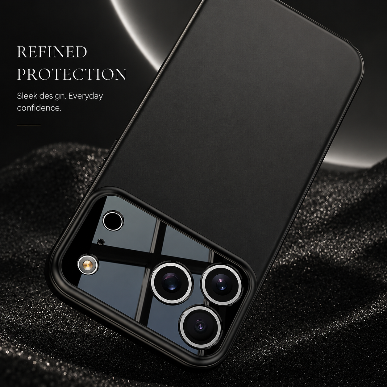 Premium iPhone Case Slim Hard Protective Cover Camera Lens Protection Shockproof Anti Scratch Matte Non Slip Two Tone Full Coverage