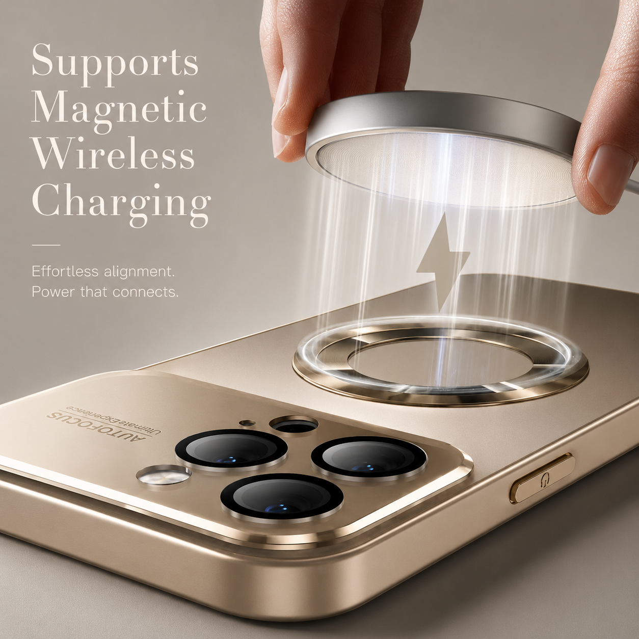 Premium iPhone Case MagSafe Compatible Magnetic Electroplated Glass Cover Shockproof Protective Camera Lens Protection Slim Reflective Hard Back