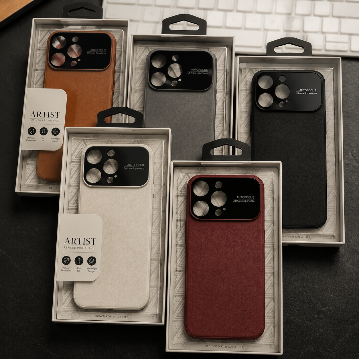 Premium iPhone Case MagSafe Magnetic Leather Border Cover Shockproof Heat Dissipation Camera Protection Anti Fingerprint Slim Full Coverage Design