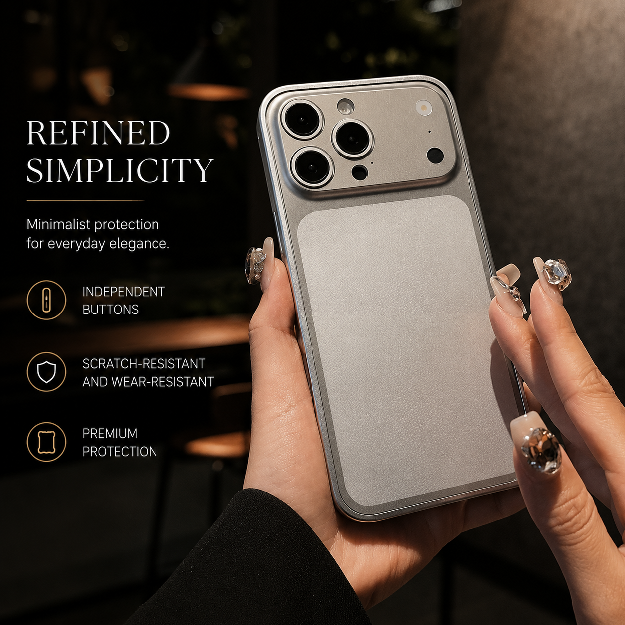 Premium iPhone Case MagSafe Compatible Metal Alloy Frame Protective Cover Shockproof Anti Scratch Matte Camera Lens Protection Slim Full Coverage