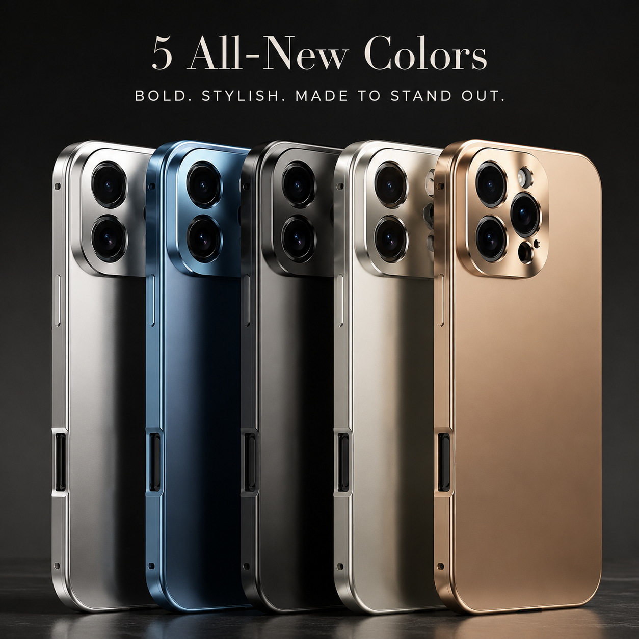 Premium iPhone Case MagSafe Compatible Magnetic Aluminum Frame Shockproof Protective Cover Camera Lens Protection Slim Metal Design Wireless Charging Compatible