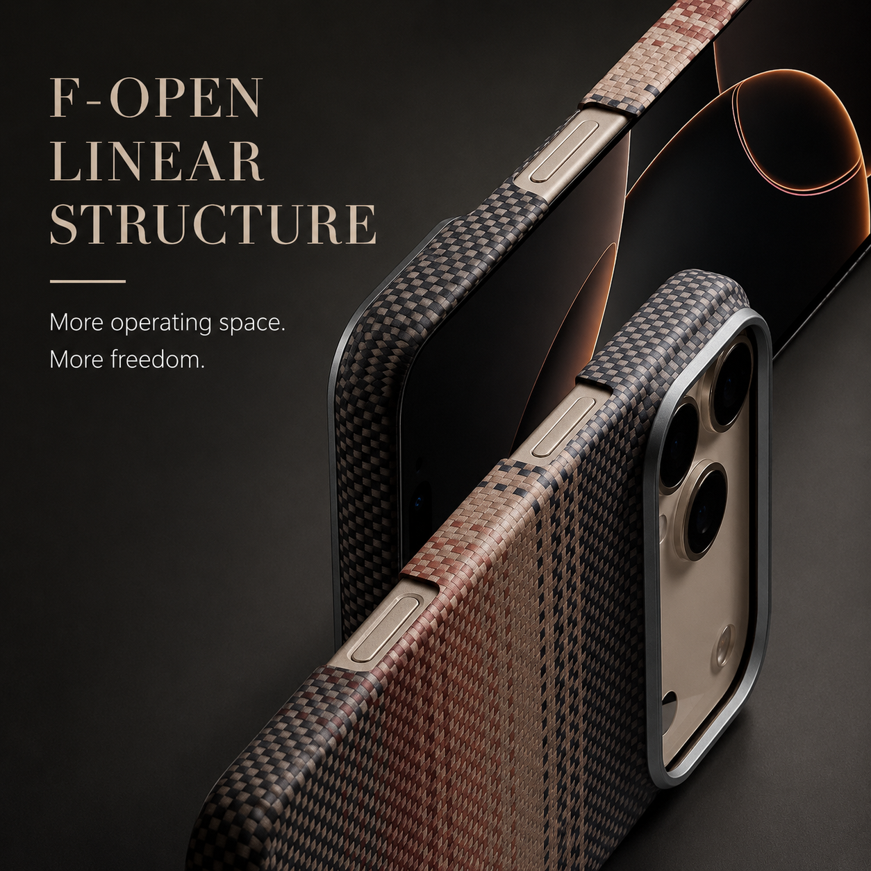 Premium iPhone Case MagSafe Compatible Aramid Carbon Fiber Ultra Thin Magnetic Protective Cover Shockproof Lightweight Slim Minimalist Design