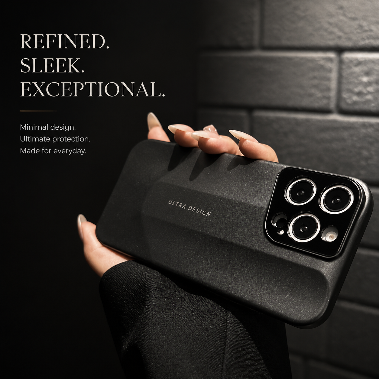 Premium iPhone Case MagSafe Compatible Luxury Leather Protective Cover PC Hybrid Shockproof Anti Scratch Non Slip Slim Camera Lens Protection Full Coverage