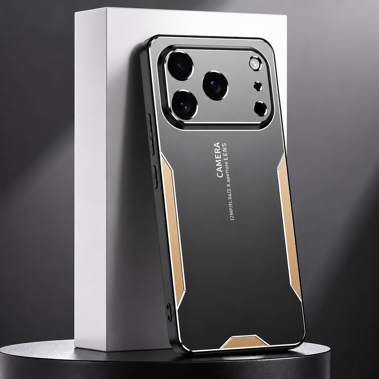 Premium iPhone Case MagSafe Compatible Metal Frosted Protective Cover Shockproof Silicone Bumper Camera Lens Protection Anti Scratch Slim Full Coverage