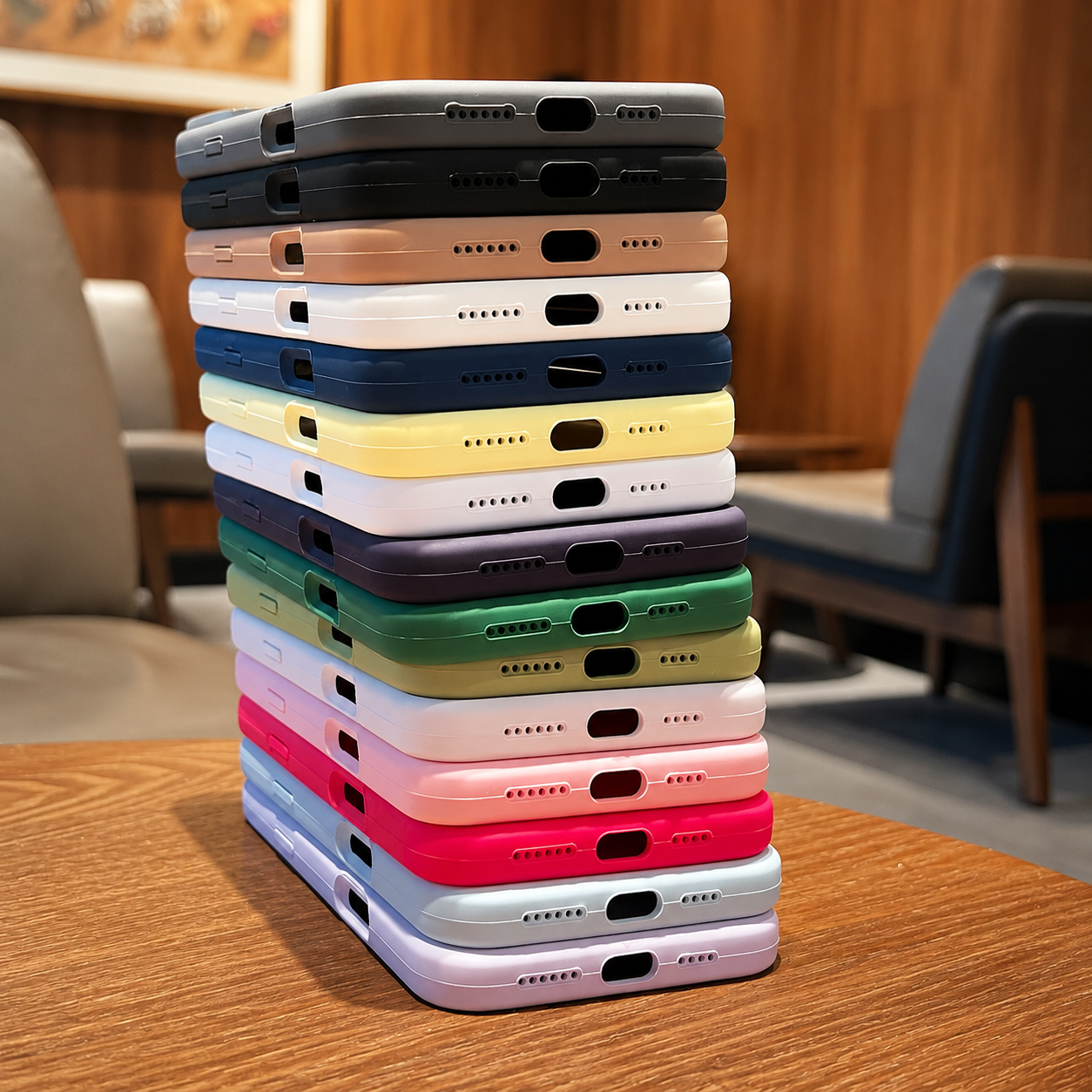 Premium iPhone Case Liquid Silicone MagSafe Cover Acrylic Camera Lens Protection Shockproof Soft Touch Anti Dust Slim Full Coverage Protective Design