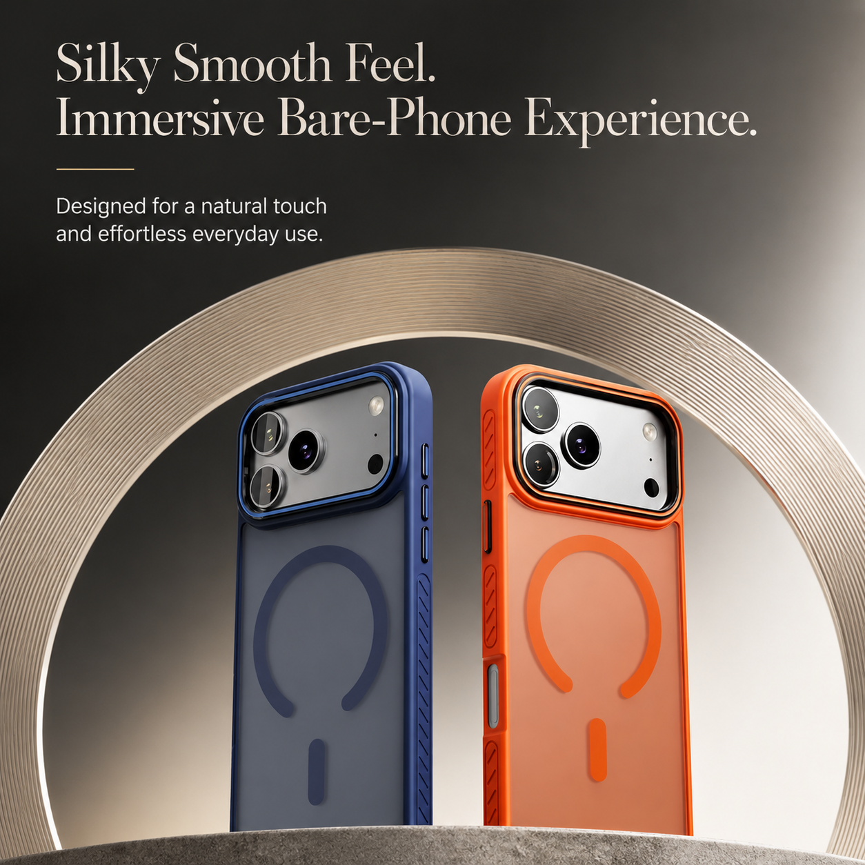 Premium iPhone Case MagSafe Compatible Magnetic Transparent Matte Cover Shockproof Protective Frame Camera Lens Protection Slim Full Coverage
