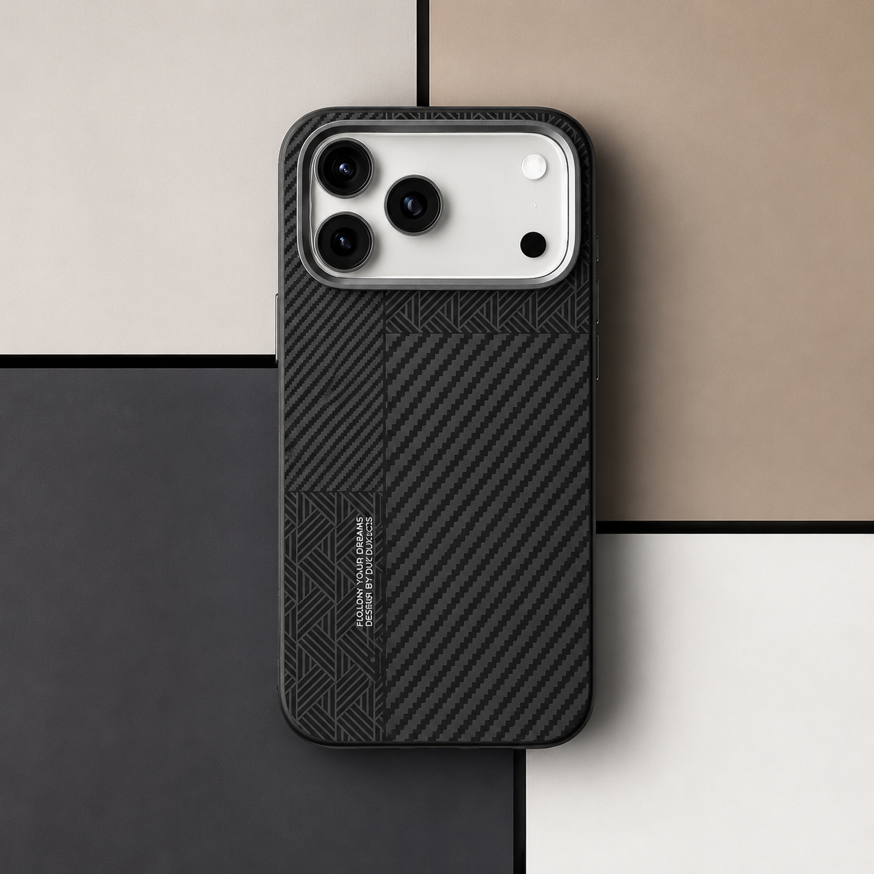 Premium iPhone Case Invisible Magnetic Cover Dual Layer Shockproof Matte Frosted Ultra Slim Full Coverage Camera Protection Anti Fingerprint Design