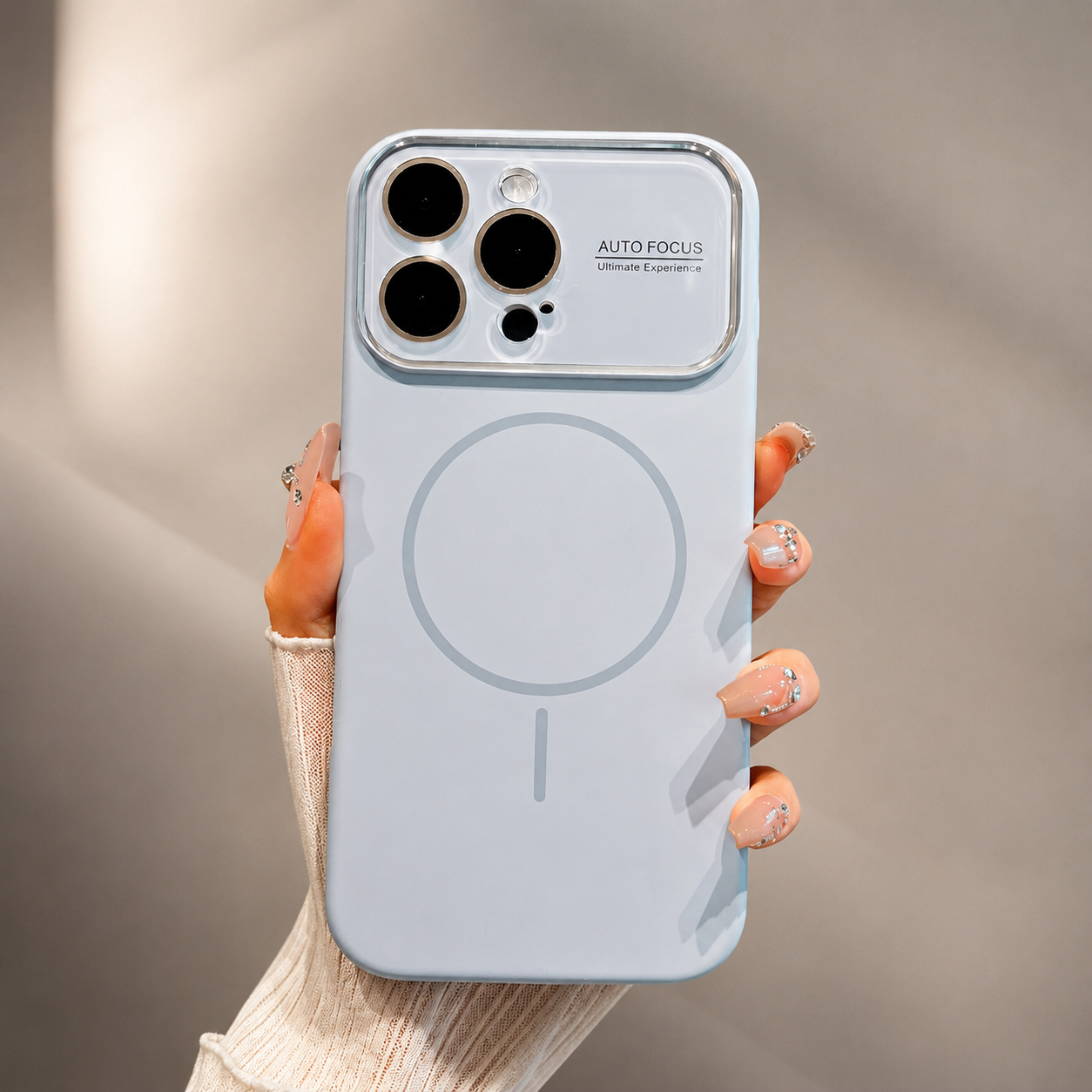 Premium iPhone Case Liquid Silicone MagSafe Cover Acrylic Camera Lens Protection Shockproof Soft Touch Anti Dust Slim Full Coverage Protective Design