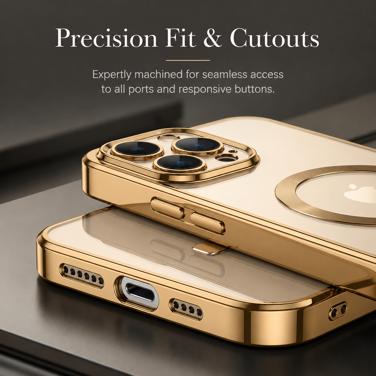 Premium iPhone Case MagSafe Compatible Magnetic Transparent TPU Protective Cover Shockproof Camera Lens Protection Anti Yellowing Slim Full Coverage