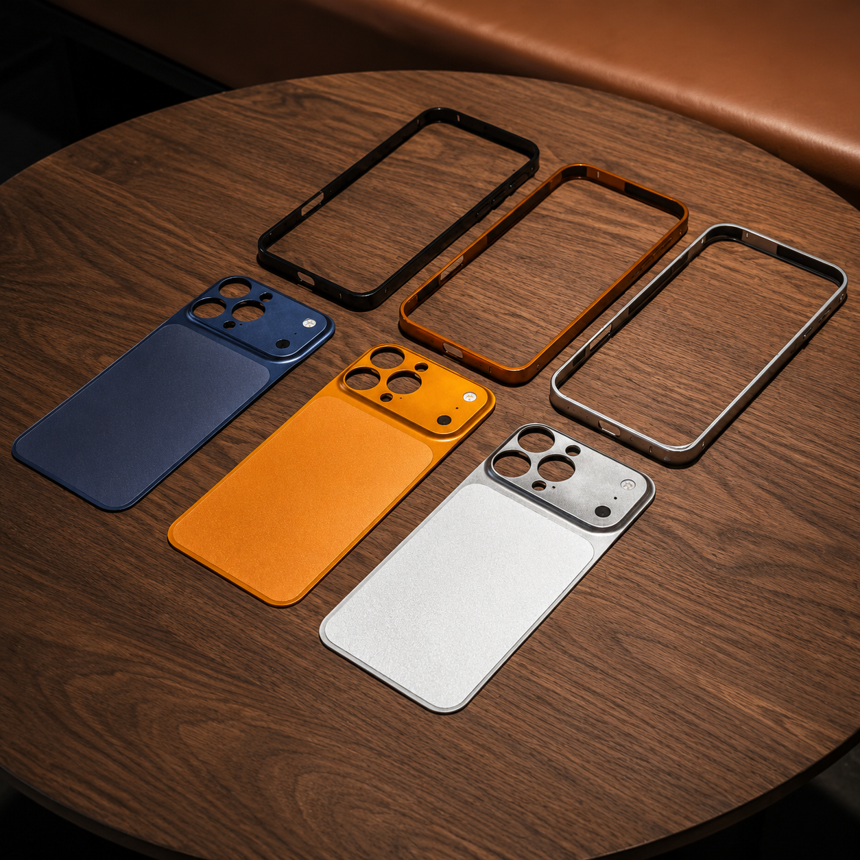 Premium iPhone Case MagSafe Compatible Metal Alloy Frame Protective Cover Shockproof Anti Scratch Matte Camera Lens Protection Slim Full Coverage