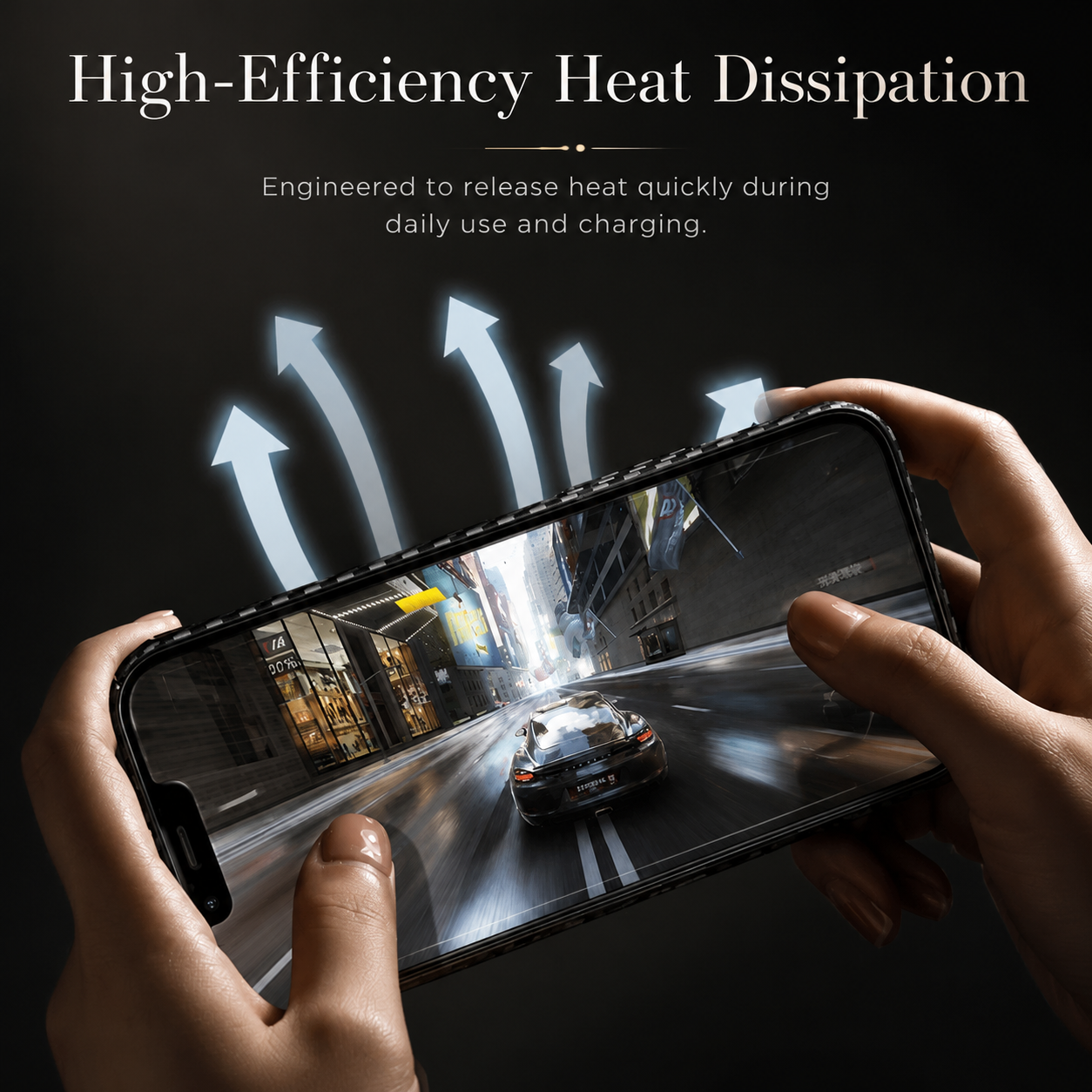 Premium iPhone Case Ultra Thin Carbon Fiber Matte Protective Cover Lightweight Anti Scratch Slim Hard Back Camera Protection Full Coverage