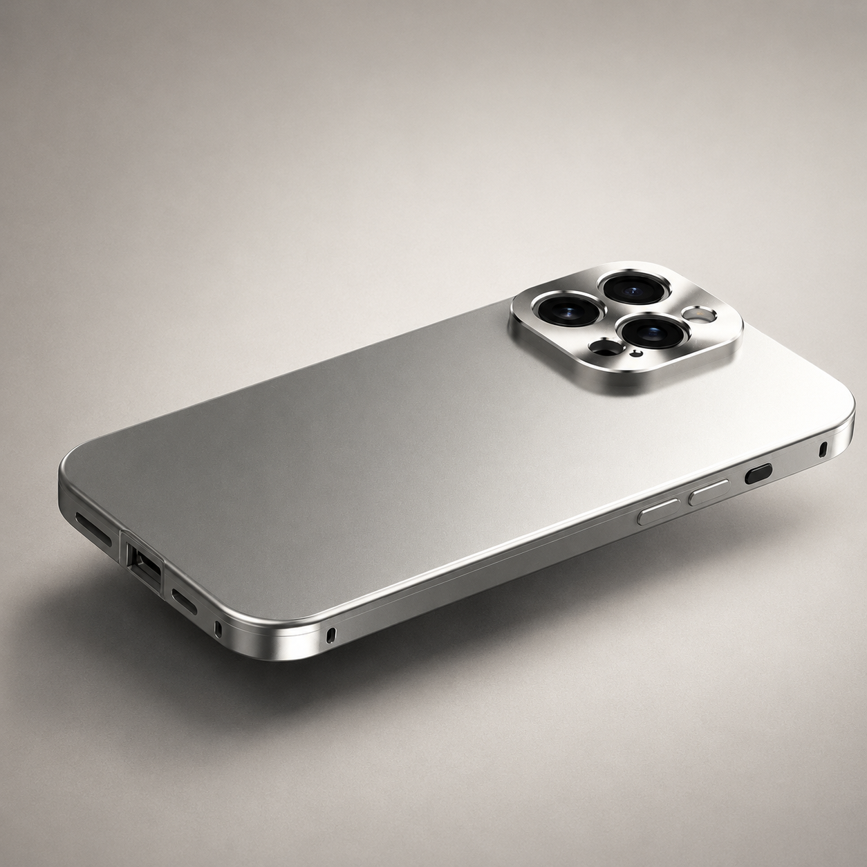 Premium iPhone Case MagSafe Compatible Magnetic Aluminum Frame Shockproof Protective Cover Camera Lens Protection Slim Metal Design Wireless Charging Compatible