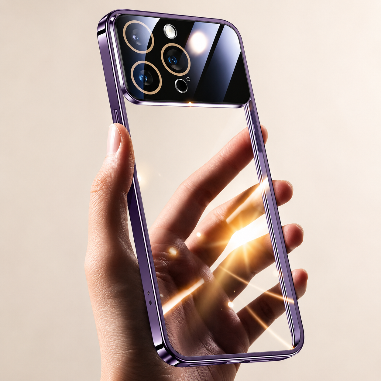 Premium iPhone Case MagSafe Compatible Transparent Shockproof Protective Cover Clear Hard Back Silicone Bumper Camera Lens Protection Ultra Thin Full Coverage