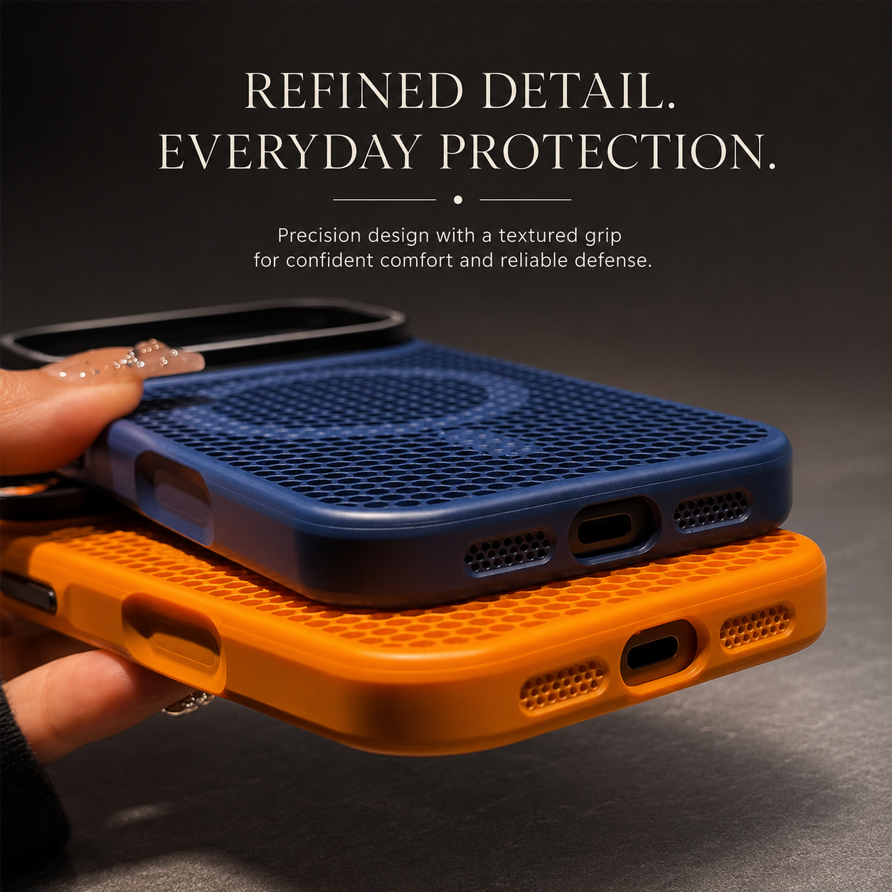 Premium iPhone Case MagSafe Compatible Magnetic Camera Stand Mesh Cooling Shockproof Protective Cover Anti Scratch Matte Camera Lens Protection Slim Full Coverage