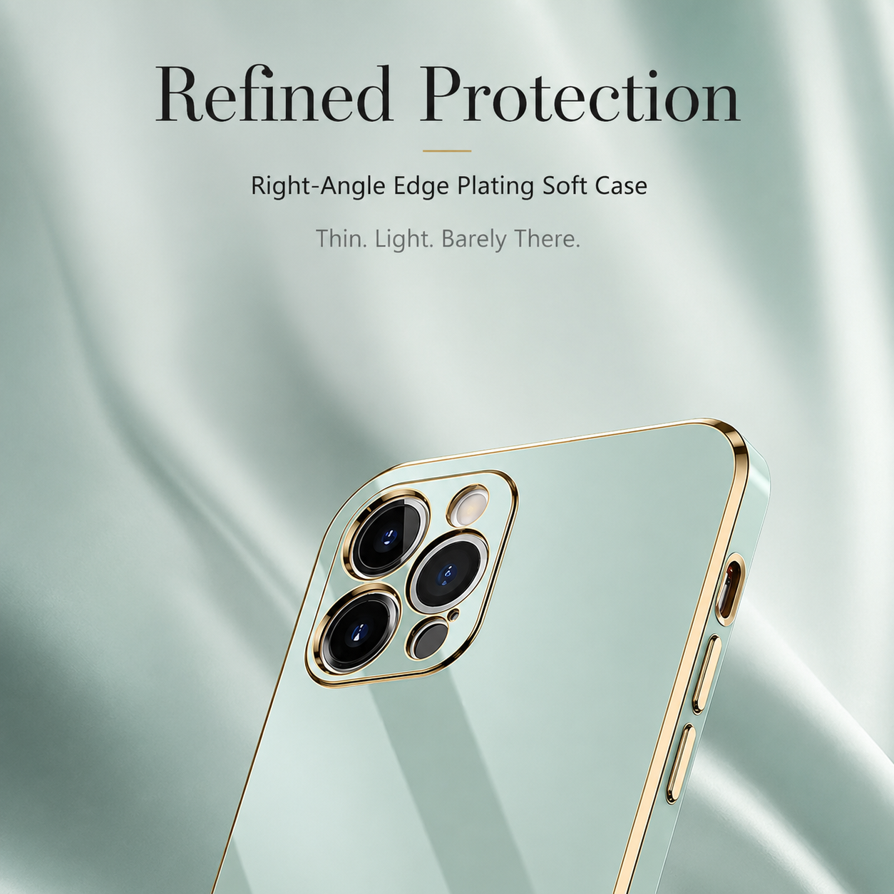Premium iPhone Case MagSafe Compatible Matte Silicone Plating Frame Shockproof Protective Cover Magnetic Slim Full Protection Camera Lens Guard Design