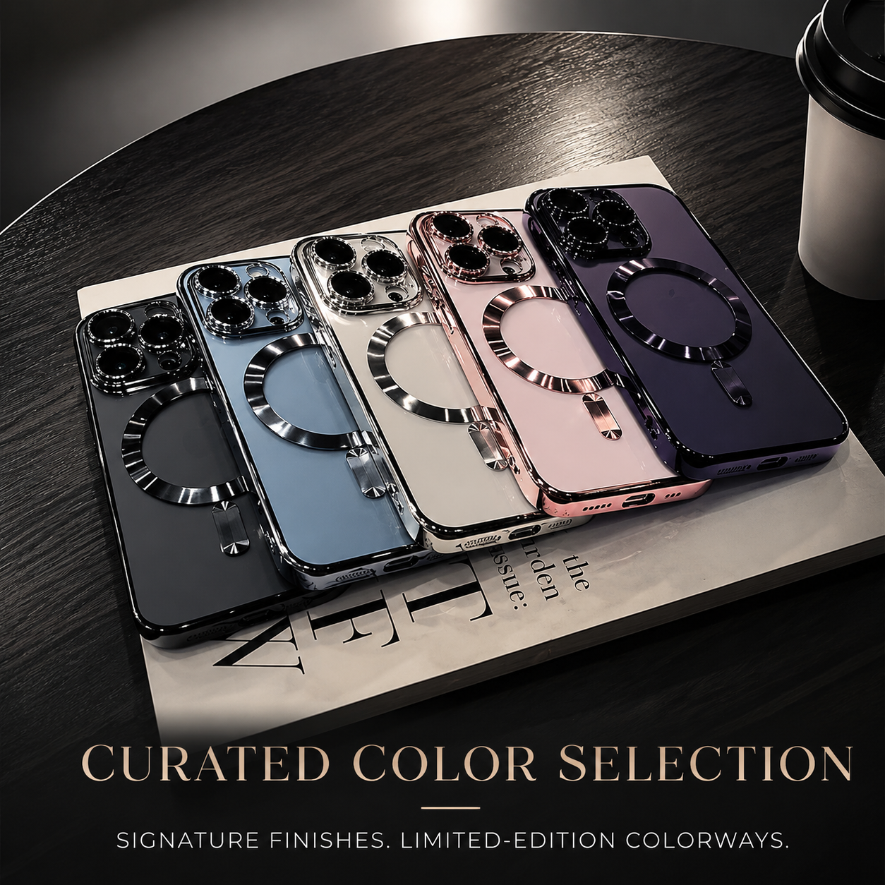 Premium iPhone Case MagSafe Compatible Magnetic Transparent TPU Protective Cover Shockproof Camera Lens Protection Anti Yellowing Slim Full Coverage