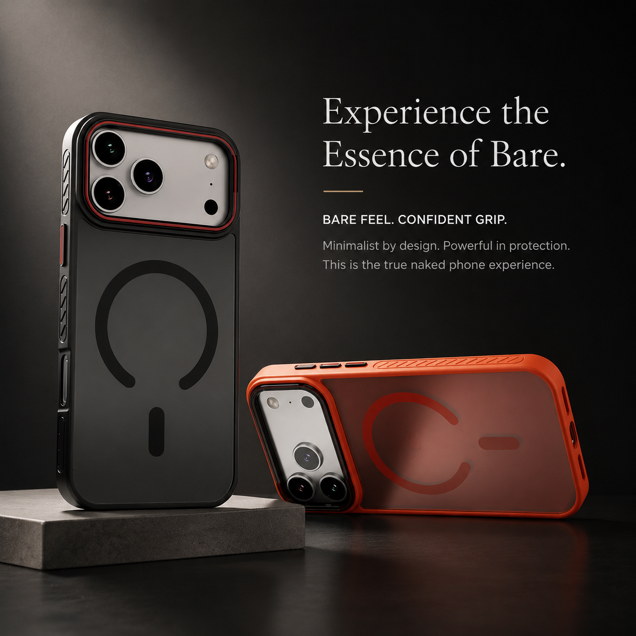 Premium iPhone Case MagSafe Compatible Matte Transparent Cover Magnetic PC TPU Hybrid Shockproof Anti Fingerprint Protective Slim Case