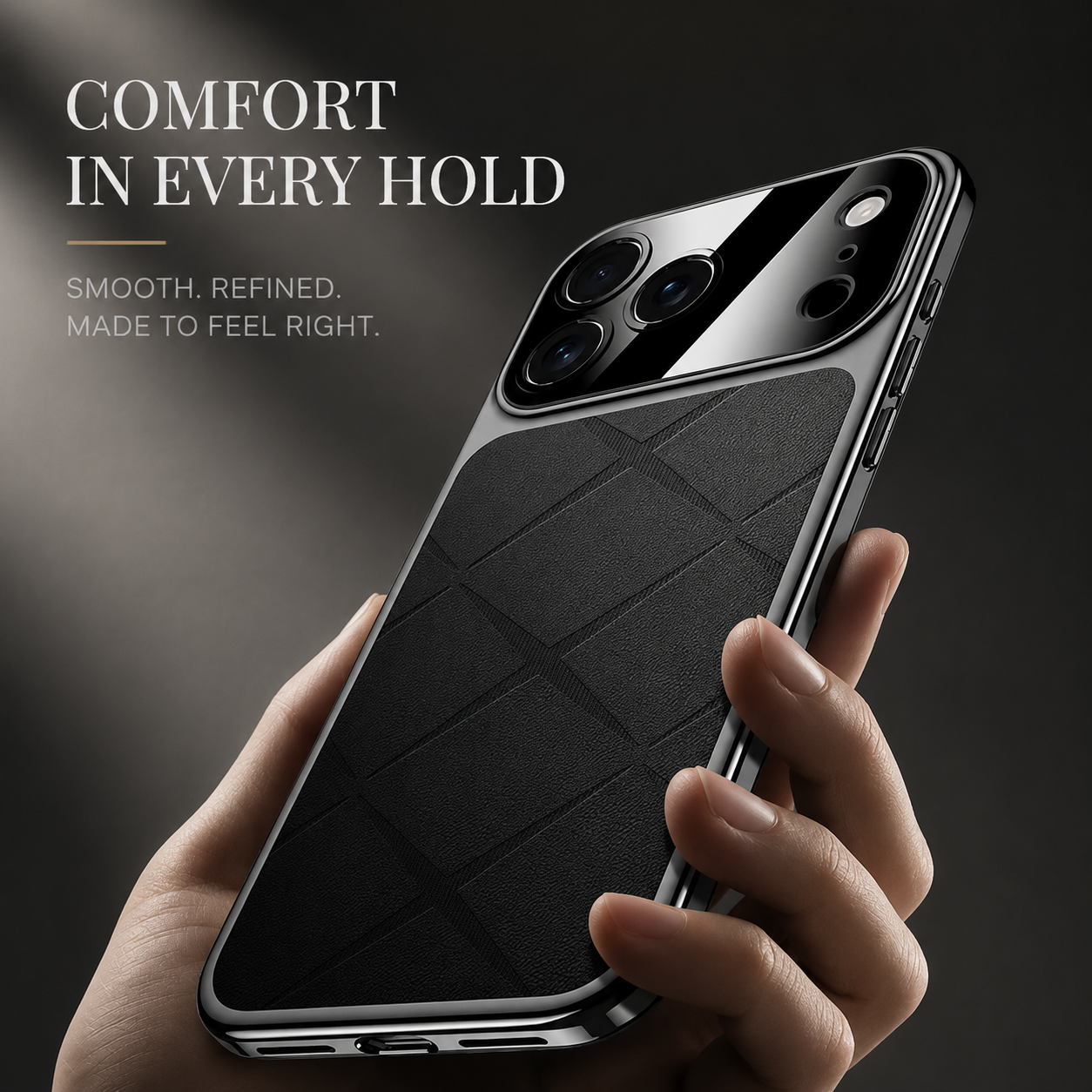 Premium iPhone Case MagSafe Compatible Leather Protective Cover Shockproof Bumper Camera Lens Protection Anti Scratch Tough Slim Full Coverage