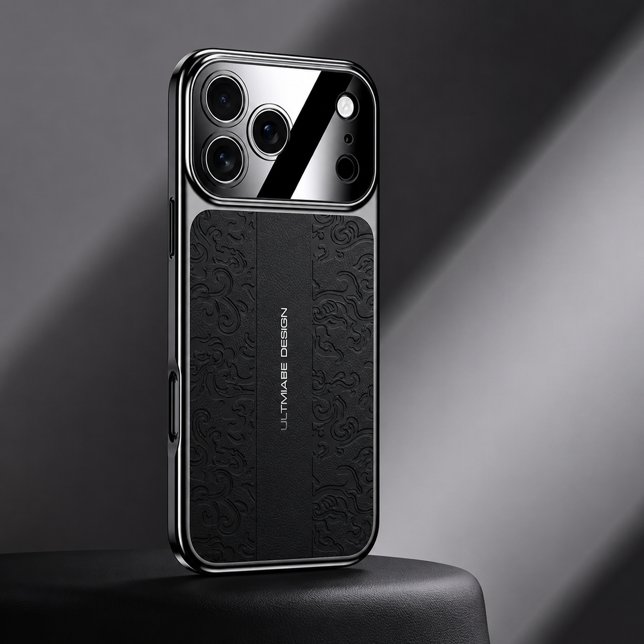 Premium iPhone Case Leather Electroplated Soft TPU Magnetic Shockproof Protective Cover Luxury Slim Half Wrapped Full Coverage Design Anti Scratch Case