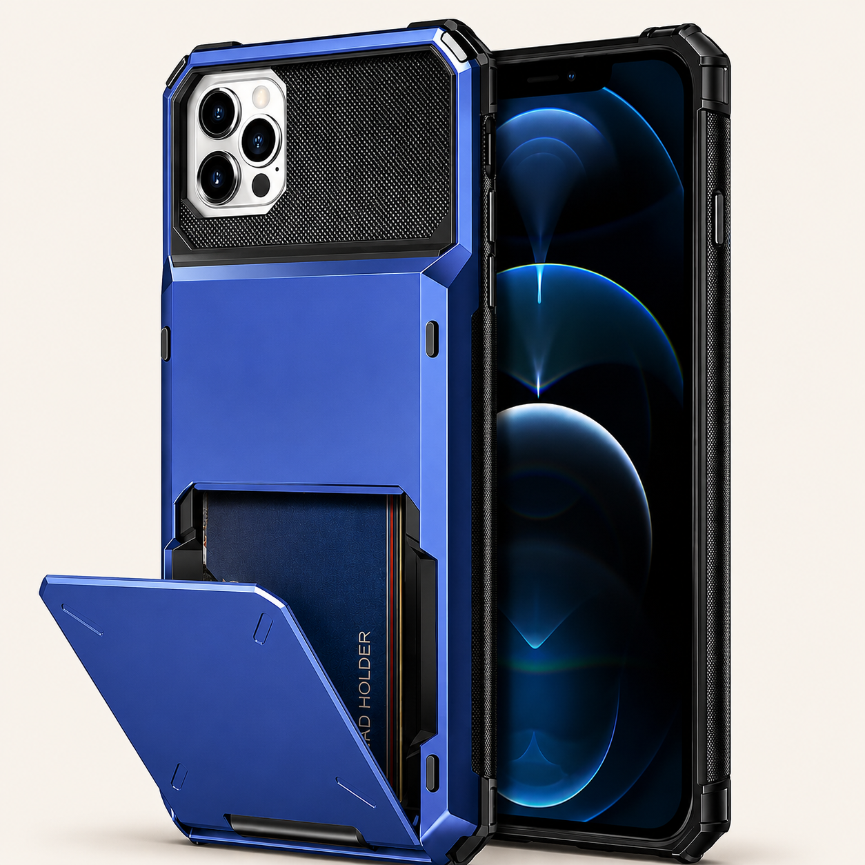 Premium iPhone Case Wallet MagSafe Compatible Magnetic Card Holder Shockproof Protective Cover Camera Lens Protection Slim Full Coverage