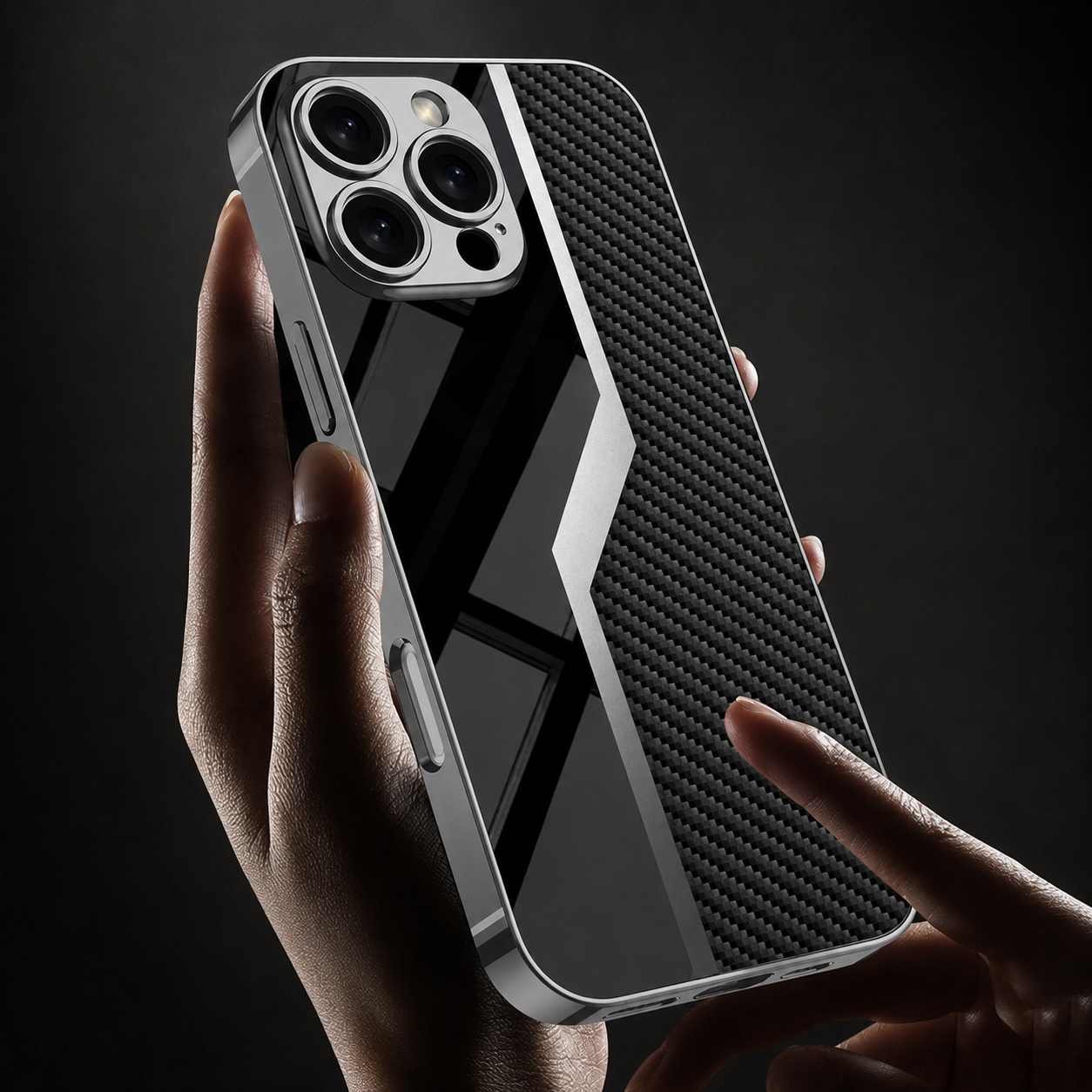 Premium iPhone Case Leather Plating Cover Soft TPU Edge Camera Lens Protection Shockproof Anti Scratch Ultra Thin Full Coverage Protective Design