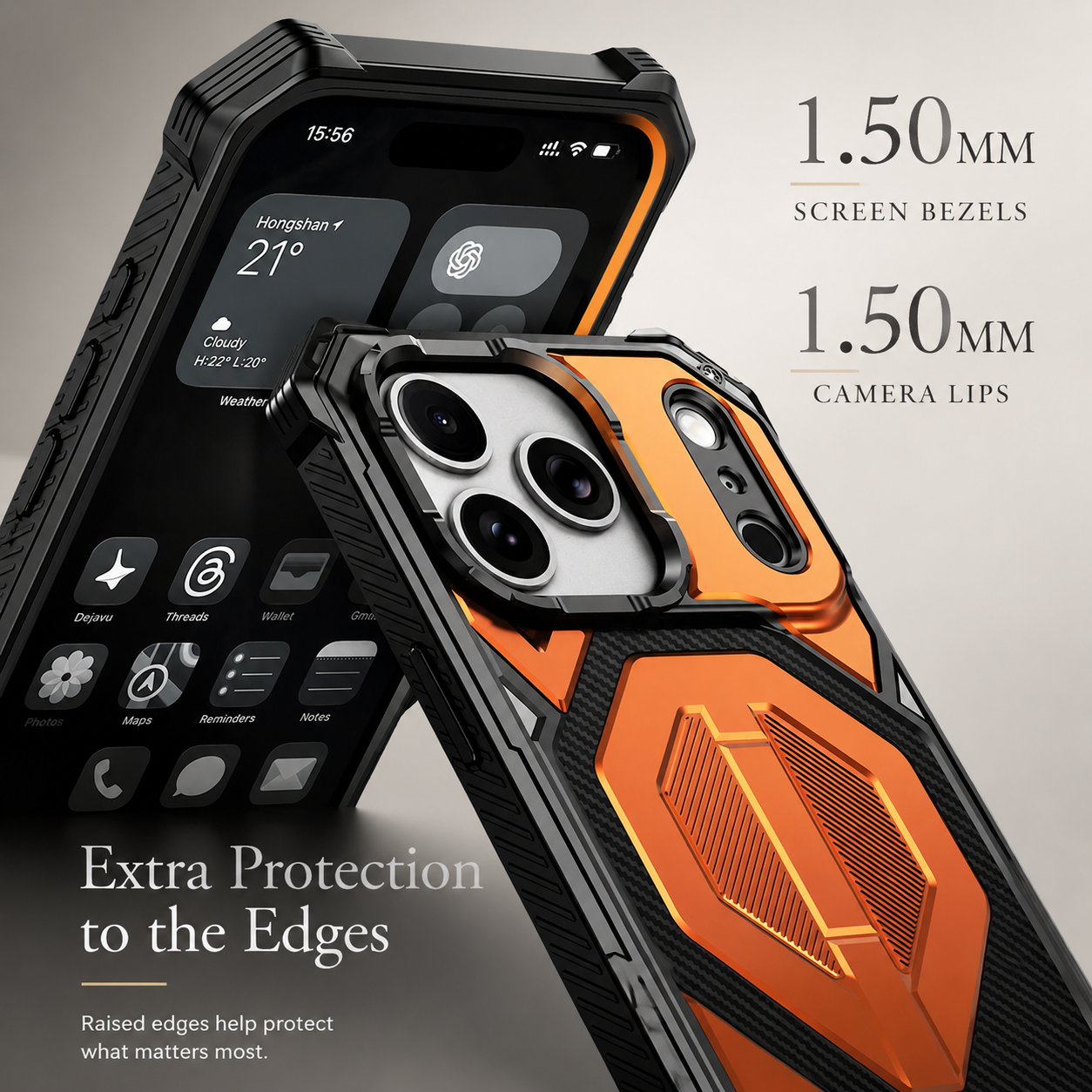 Premium Magnetic Military Grade iPhone Case Dual Layer Shockproof Heavy Duty Protective Cover MagSafe Compatible Anti Scratch Full Coverage Slim Armor Case