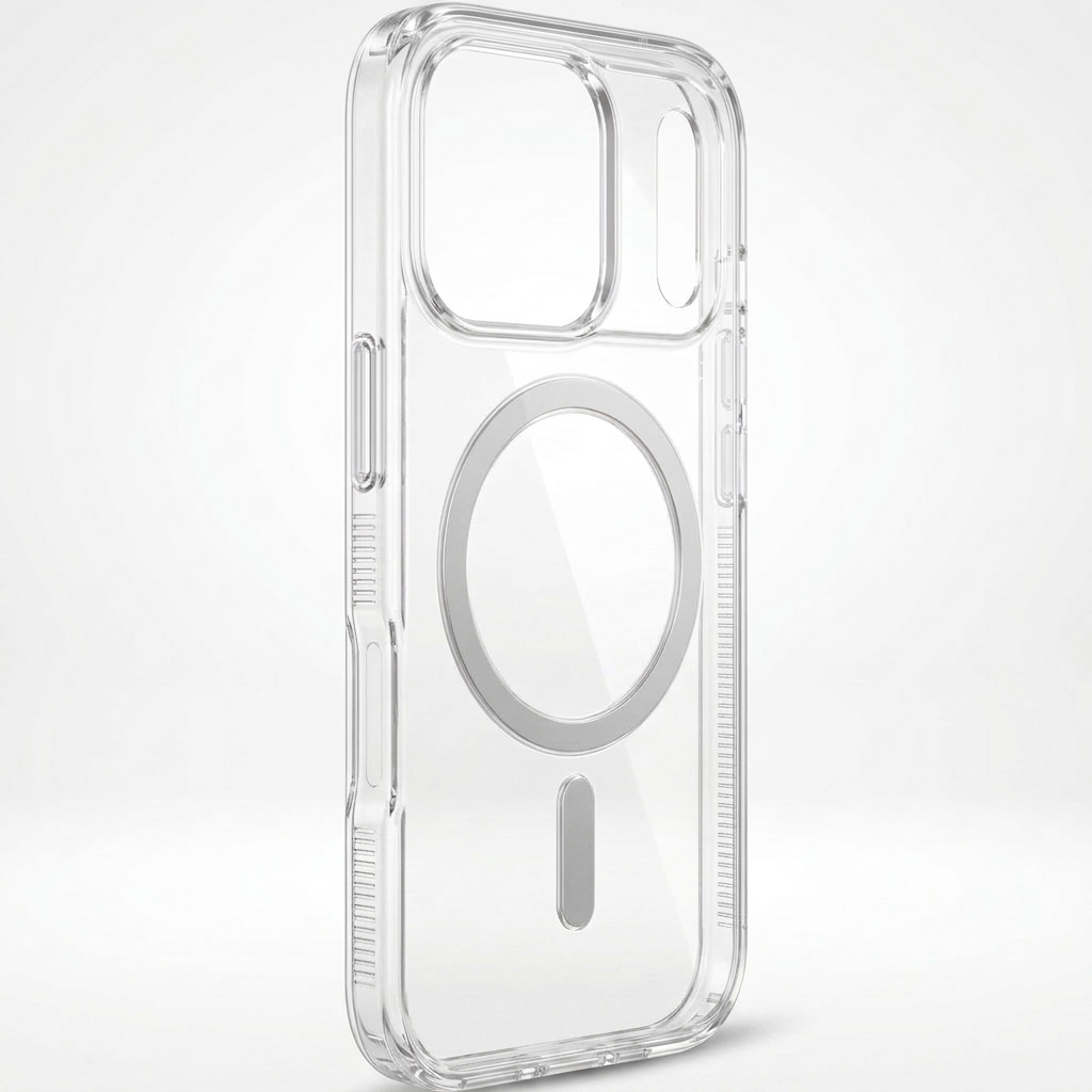 Clear Slim Phone Case Transparent Cover Compatible with iPhone 17 Pro Max