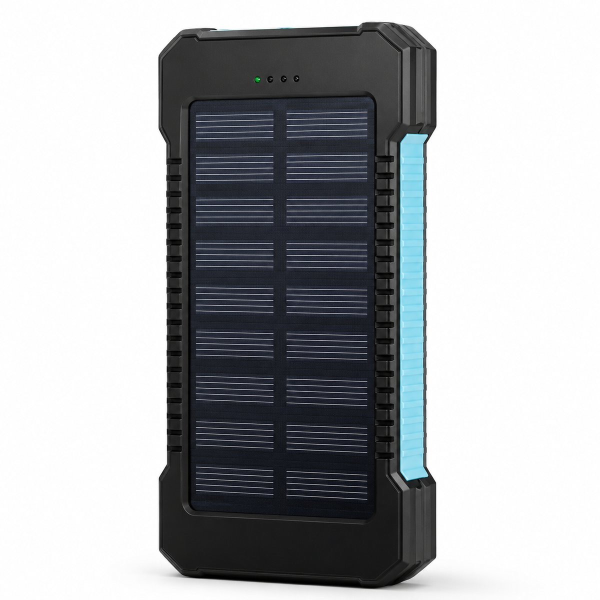 Premium 20000mAh Solar Power Bank Fast Charging Portable Battery Pack LED Flashlight Outdoor Travel Charger USB Device Charging Everyday Use Mode