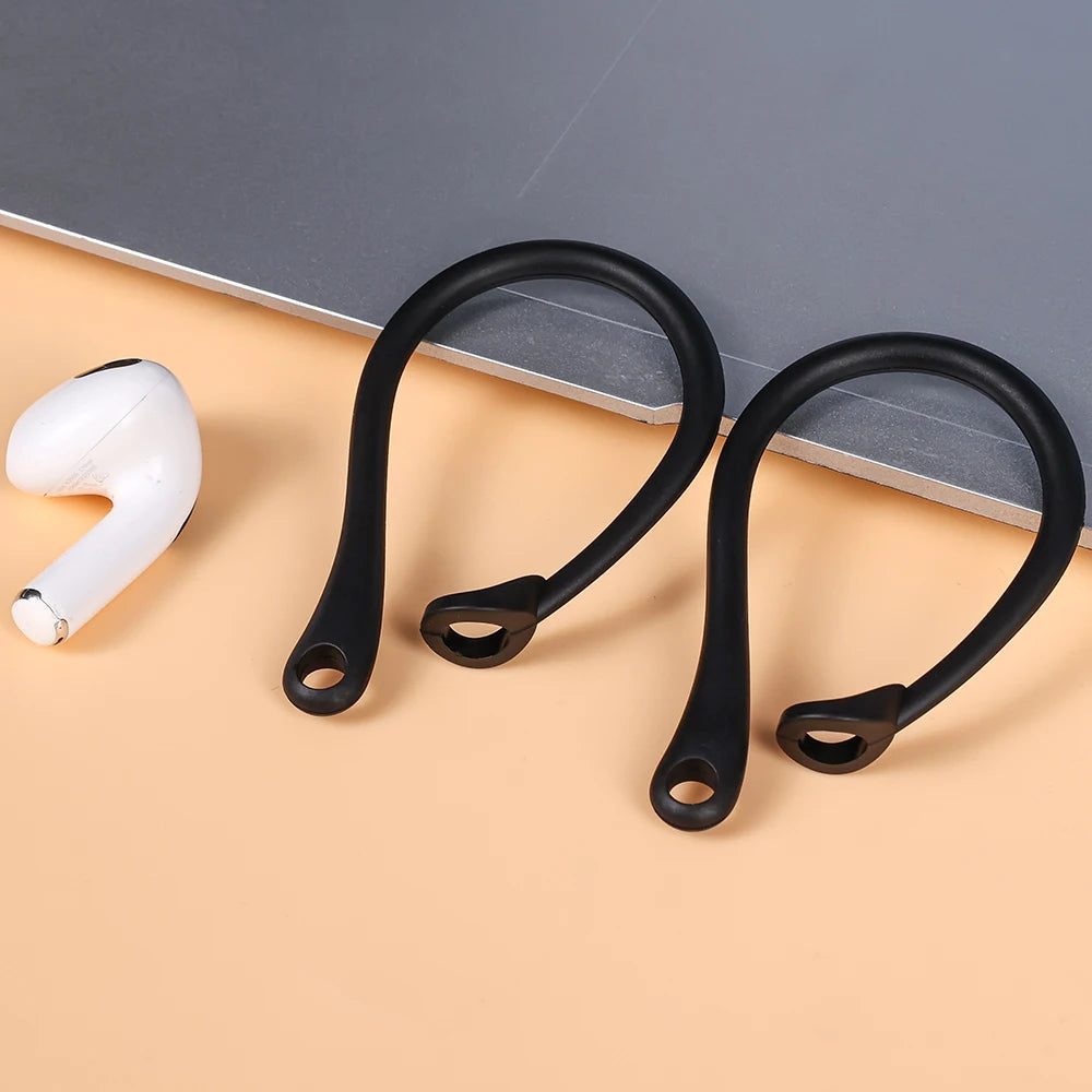 Premium AirPods Ear Hooks Silicone Anti-Slip Secure Fit Sports Ear Support Wireless Earbud Accessories