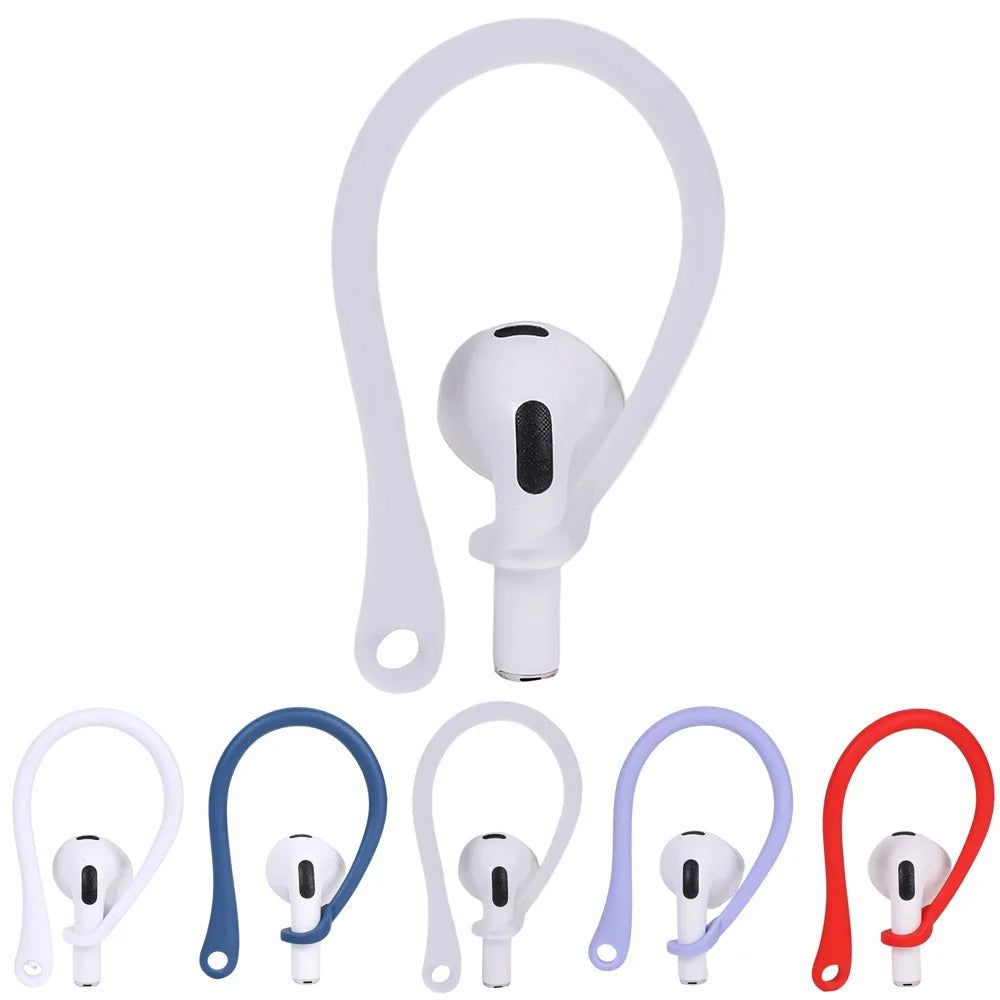 Premium AirPods Ear Hooks Silicone Anti-Slip Secure Fit Sports Ear Support Wireless Earbud Accessories