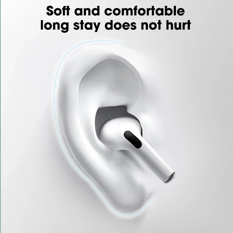 Premium AirPods Ear Tips Memory Foam Silicone Replacement Earbud Tips Noise Isolation Comfortable Multi Size Fit