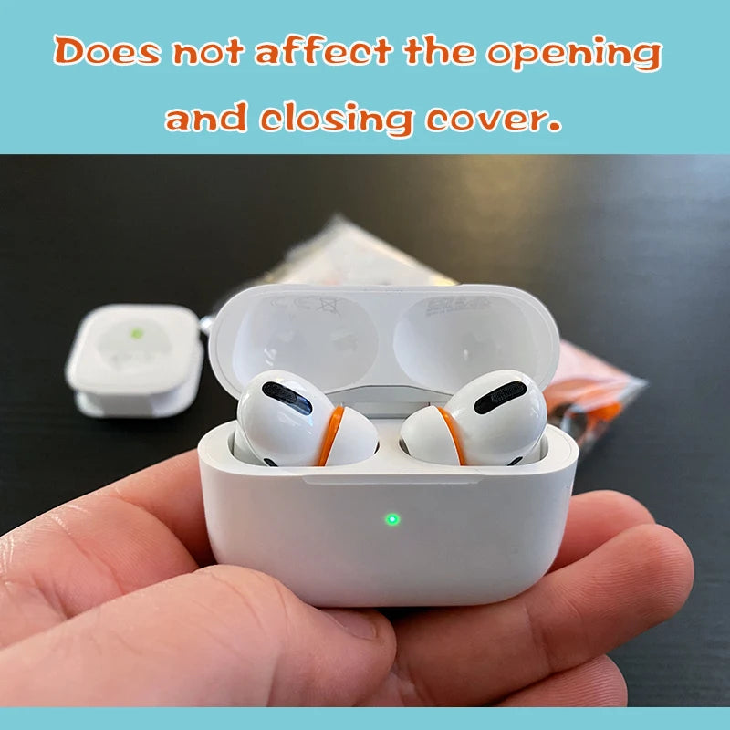 Premium AirPods Ear Tips Memory Foam Silicone Replacement Earbud Tips Noise Isolation Comfortable Multi Size Fit