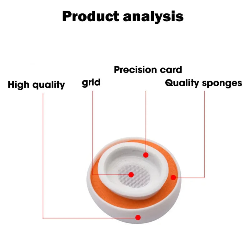 Premium AirPods Ear Tips Memory Foam Silicone Replacement Earbud Tips Noise Isolation Comfortable Multi Size Fit
