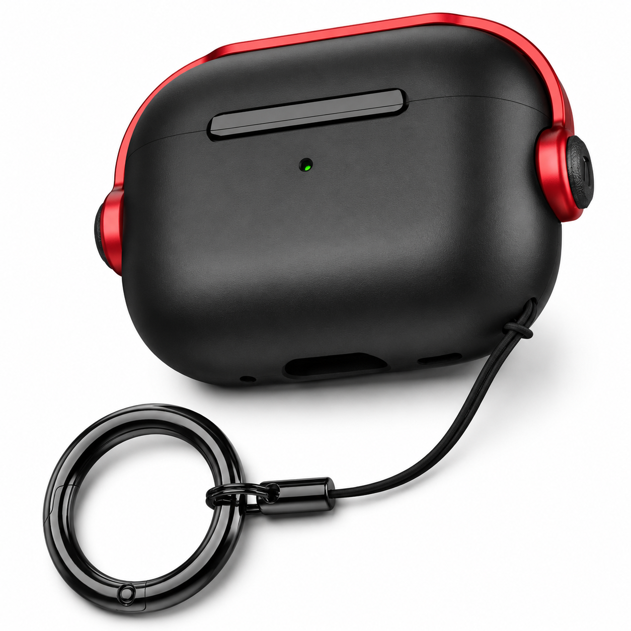 Premium AirPods Protective Case Shockproof Cover with Lanyard Strap Lightweight Wireless Charging Compatible Secure Fit Portable Everyday Essentials