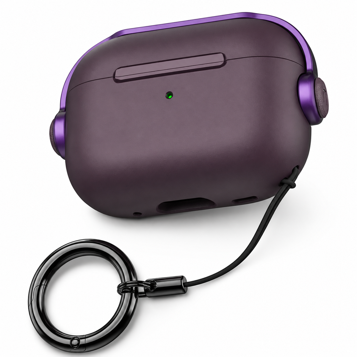 Premium AirPods Protective Case Shockproof Cover with Lanyard Strap Lightweight Wireless Charging Compatible Secure Fit Portable Everyday Essentials