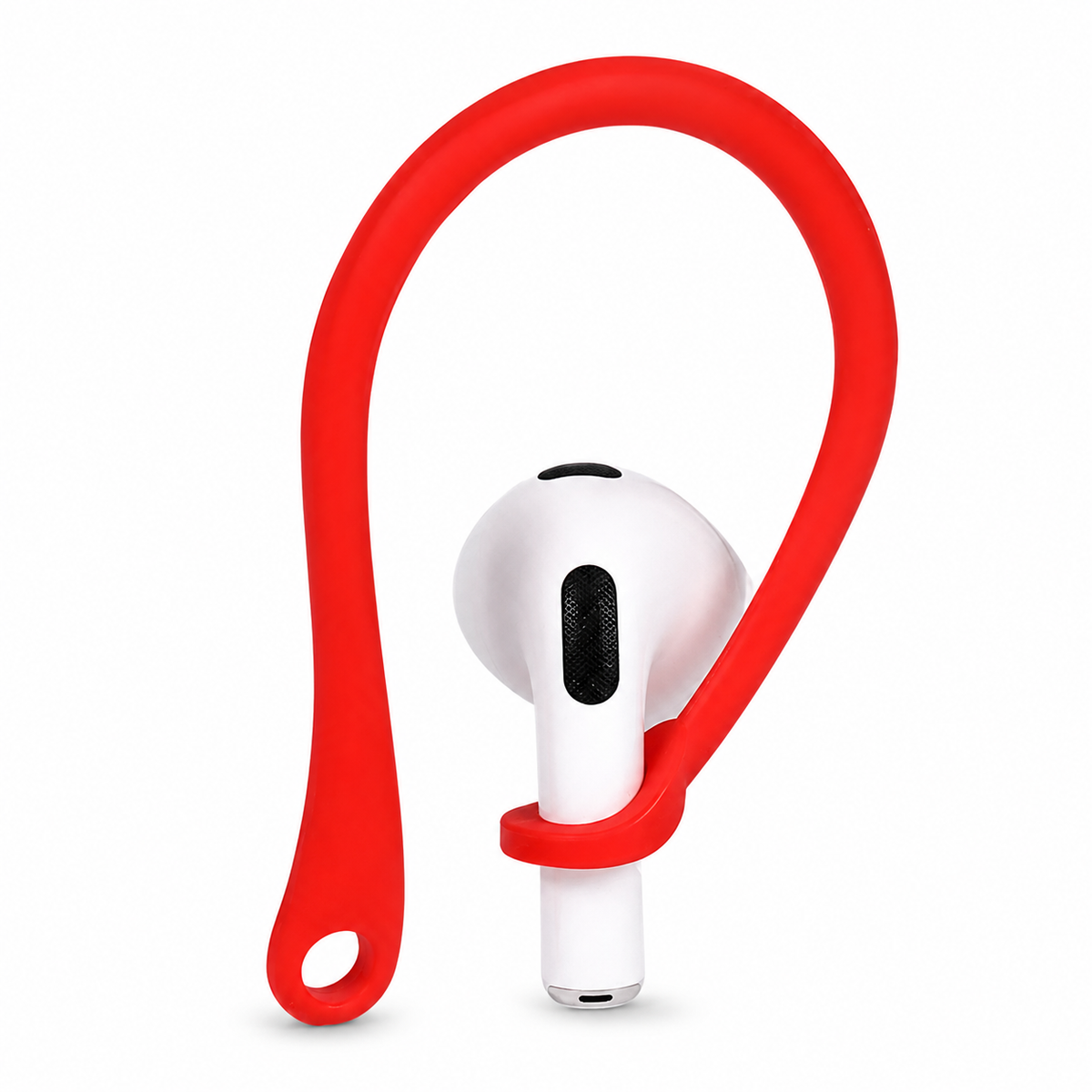 Premium AirPods Silicone Ear Hooks Anti-Slip Sports Earbud Grips Secure Fit Wireless Earphone Support Covers Lightweight Accessories Holder Travel Kit